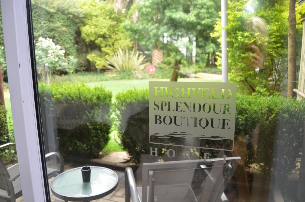 Highveld Splendour Boutique Bed And Breakfast Ermelo Bagian luar foto